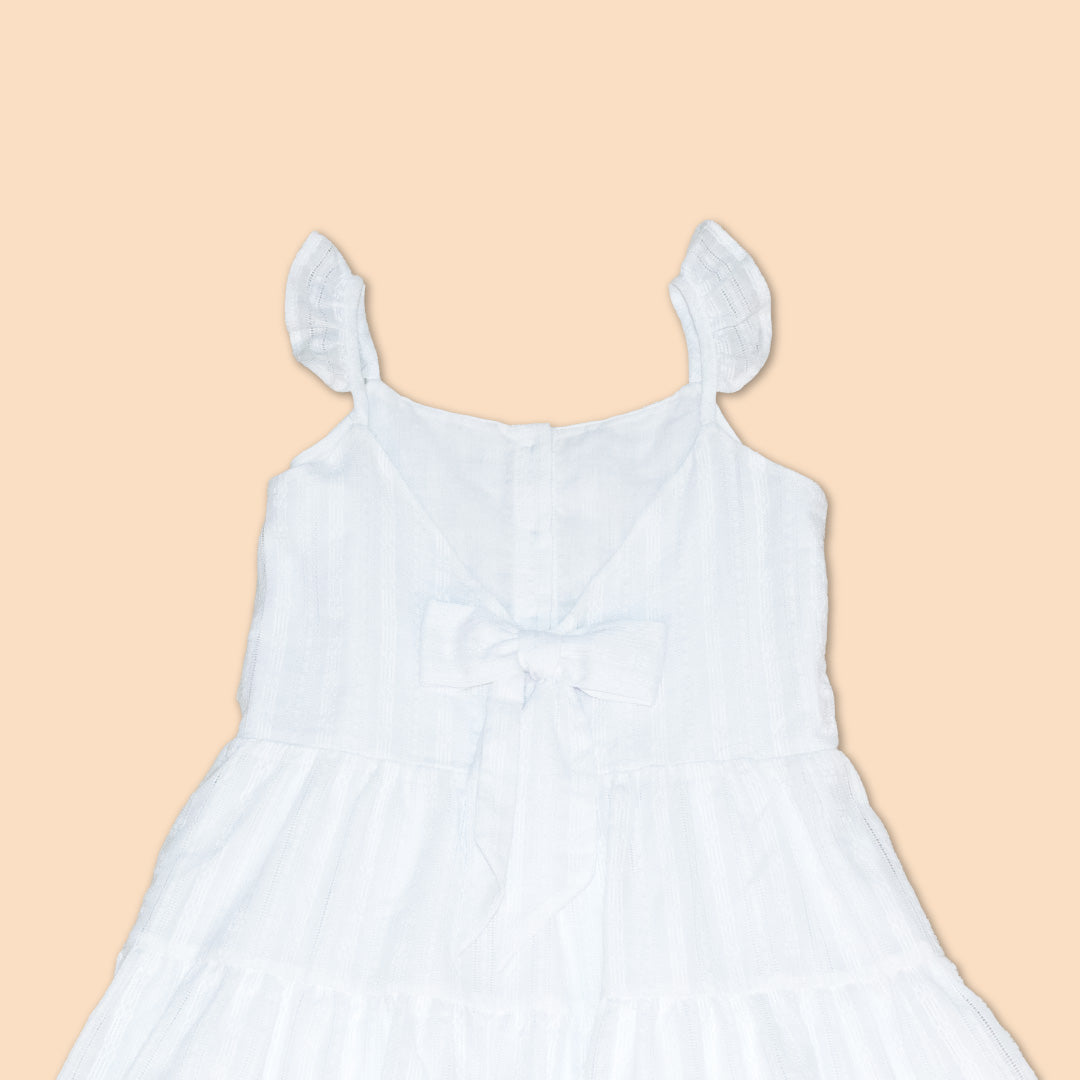 Vestido Niña Blanco Calma