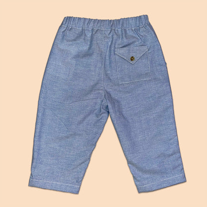 Pantalón azul - Bebé niño