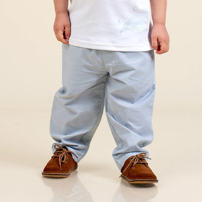 Pantalón azul - Bebé niño