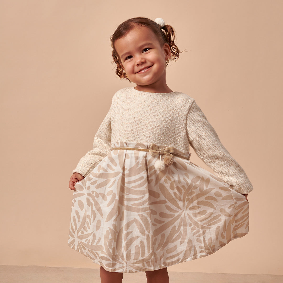 Vestido Bebé Niña Tejido Irana