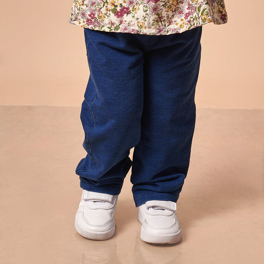 Pantalón Bebé Niña French Terry Iris