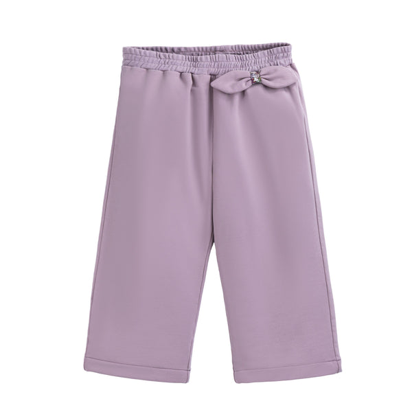Pantalón Bebé Niña 100% Algodón Lilac