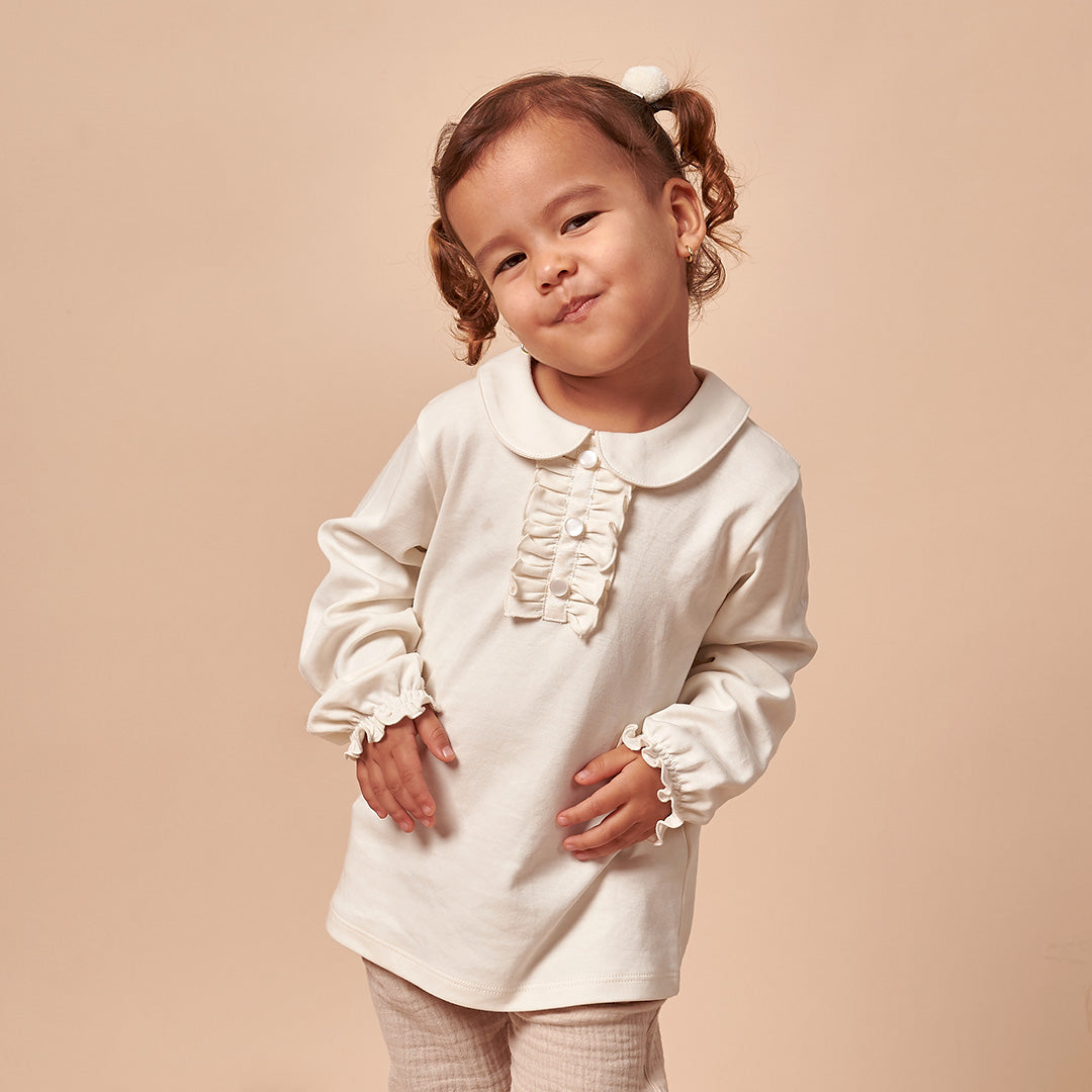 Polo Bebé Niña 100% Algodón Pima