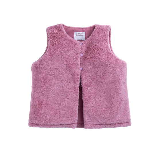 Chaleco Niña Peluche Dalia