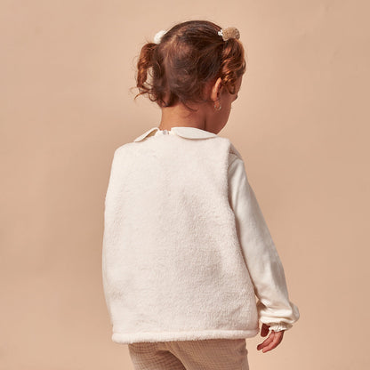 Chaleco Bebé Niña Carnerito Estampado