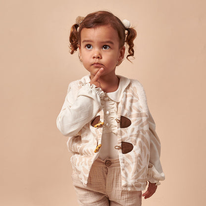 Chaleco Bebé Niña Carnerito Estampado
