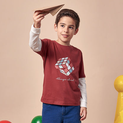 Polo Estampado 100% Algodón  - Niño