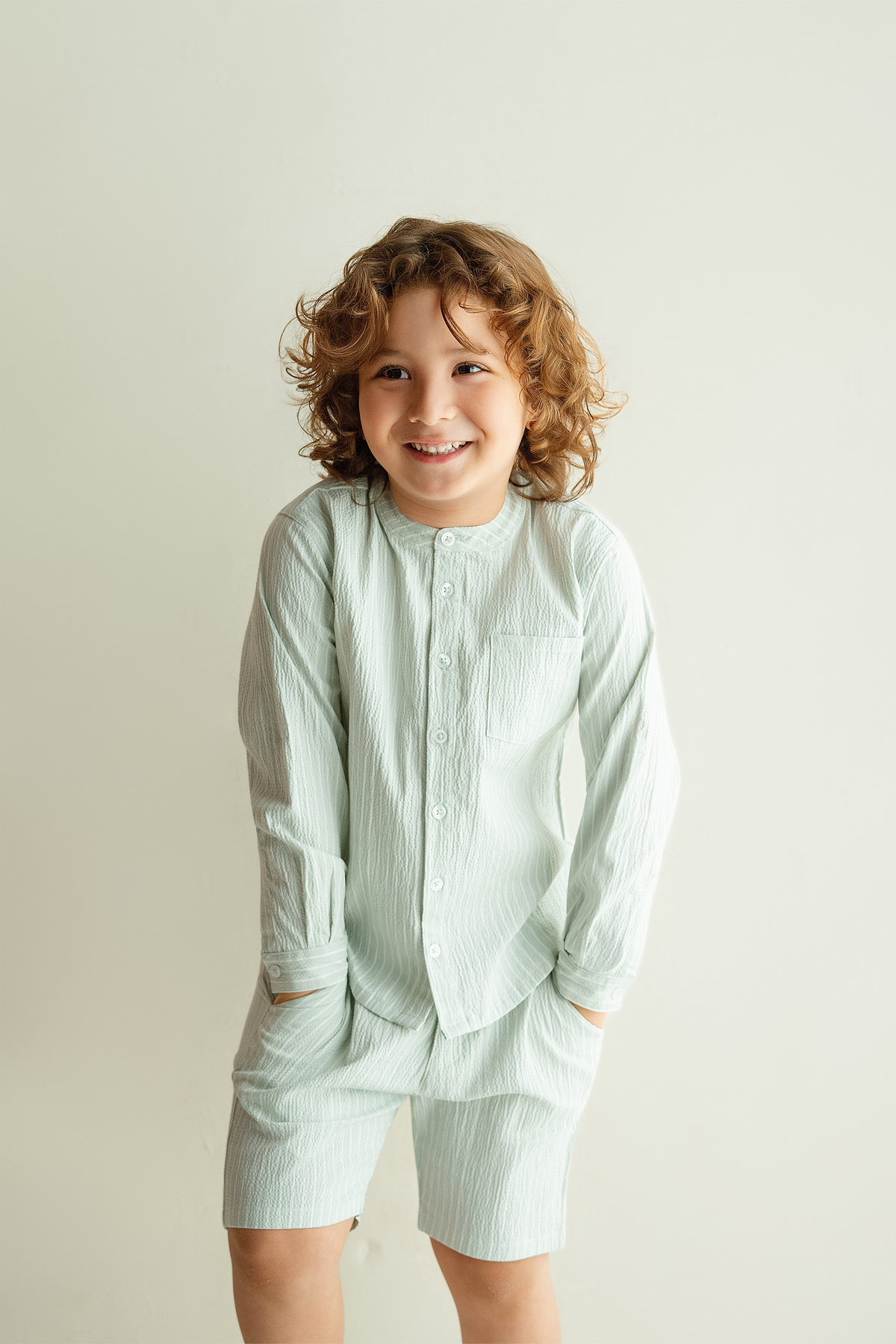Camisa Cuello Nerú - Niño