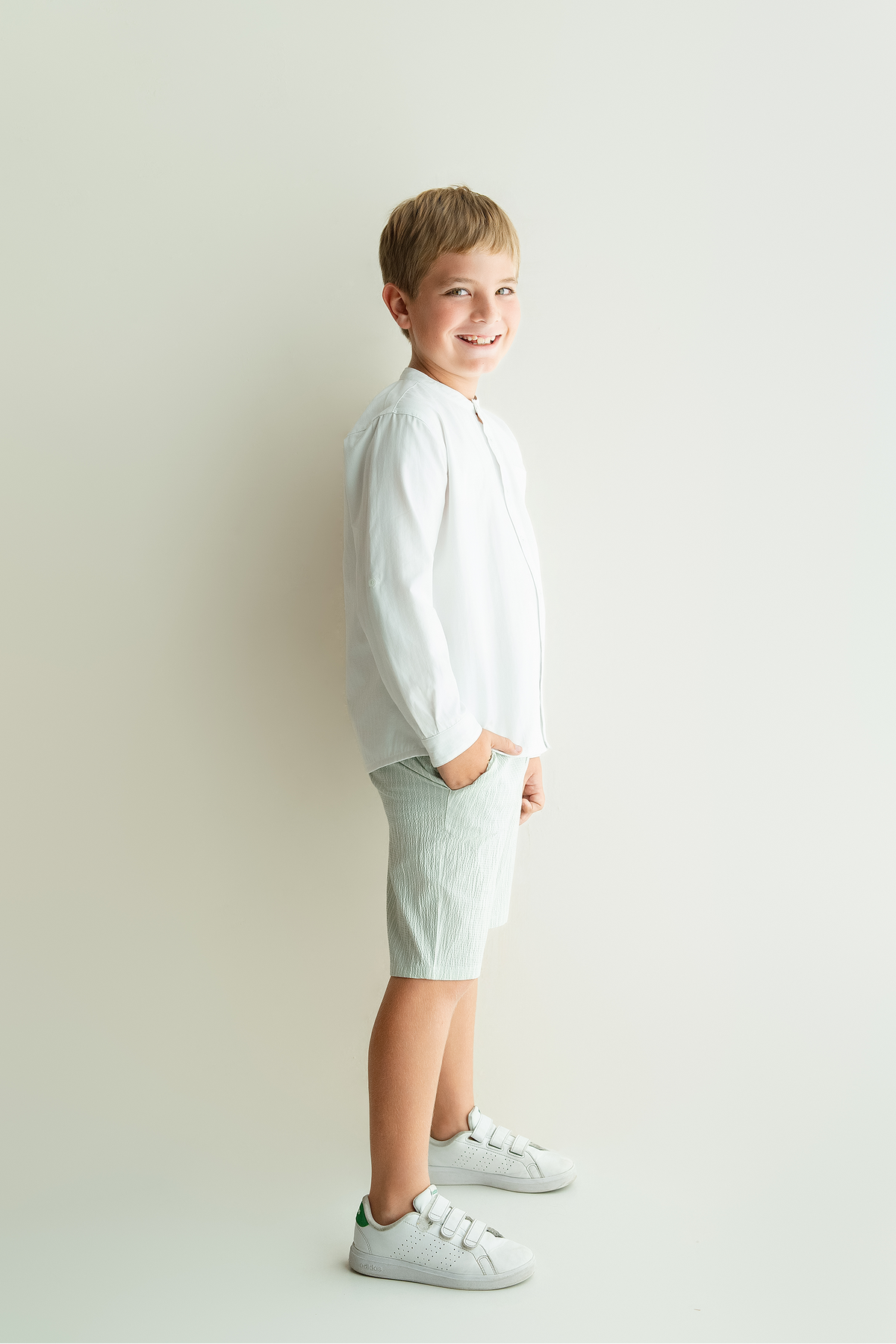 Camisa Cuello Nerú - Teens
