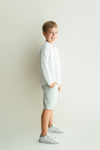 Camisa Cuello Nerú - Teens
