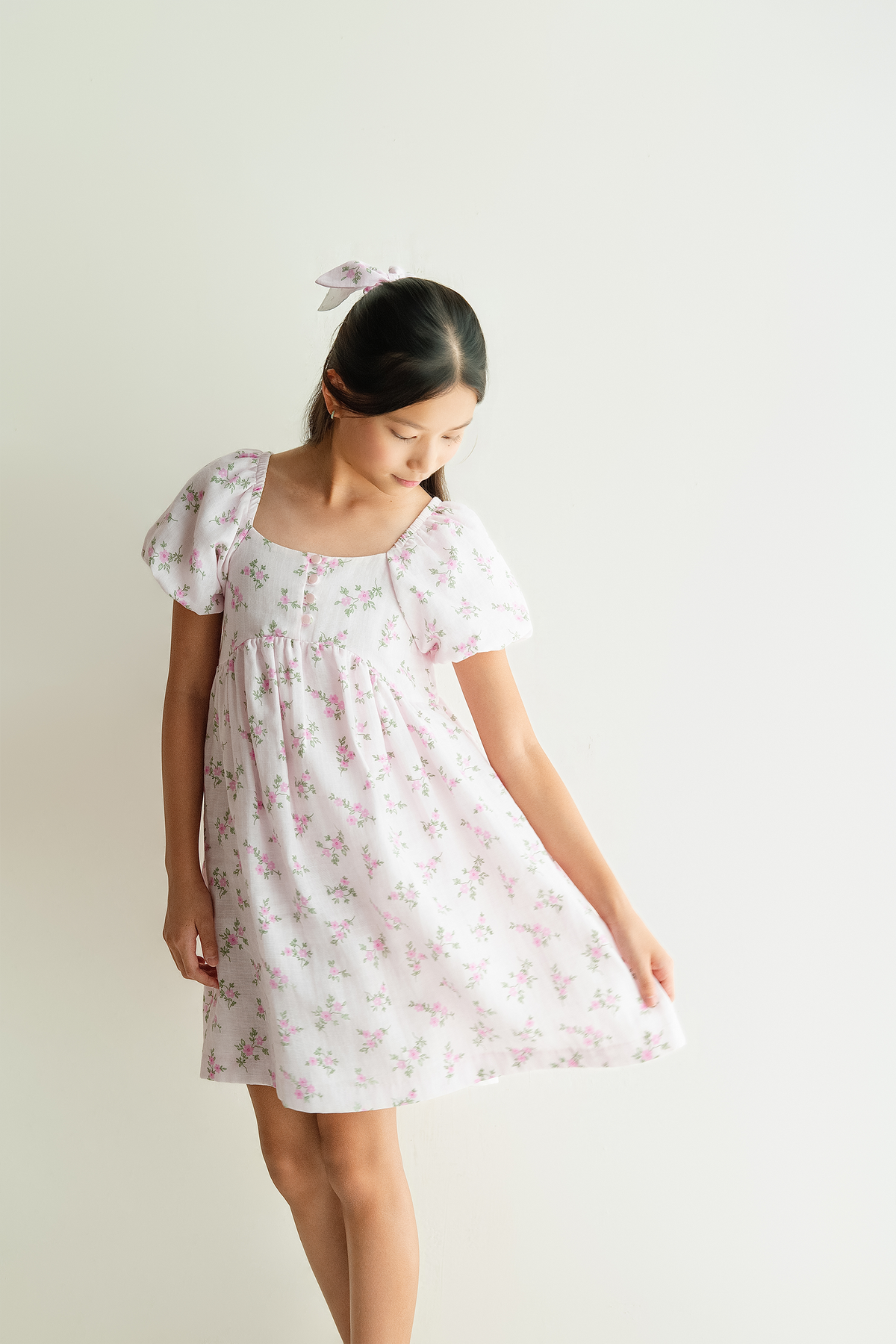 Vestido Estampado - Teens
