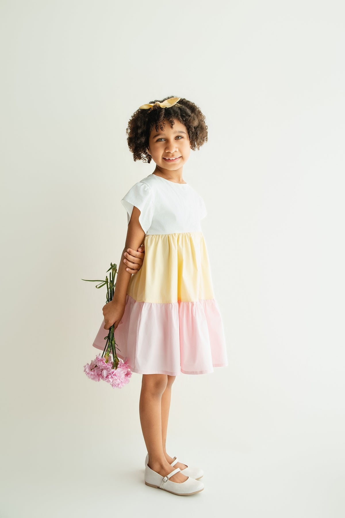 Vestido Tricolor - Niña