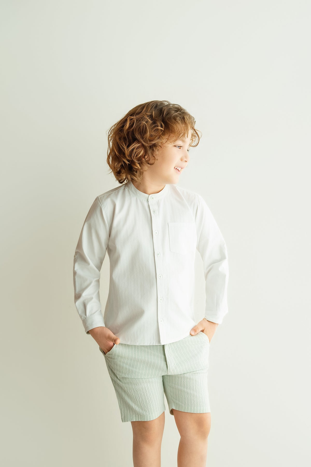 Camisa Cuello Nerú - Niño
