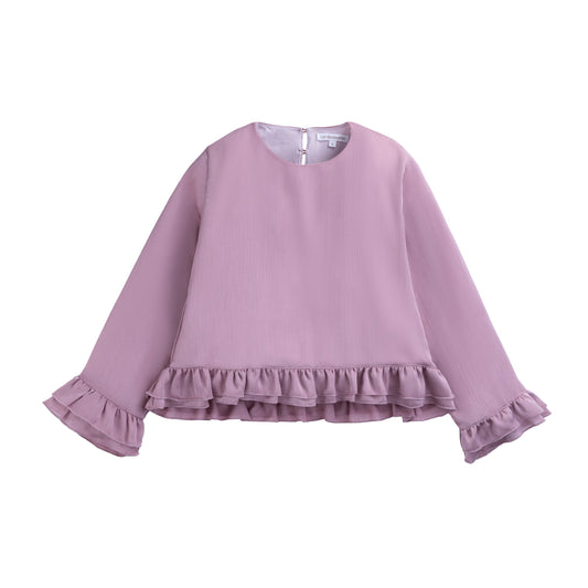 Blusa Niña Seda Palo Lira