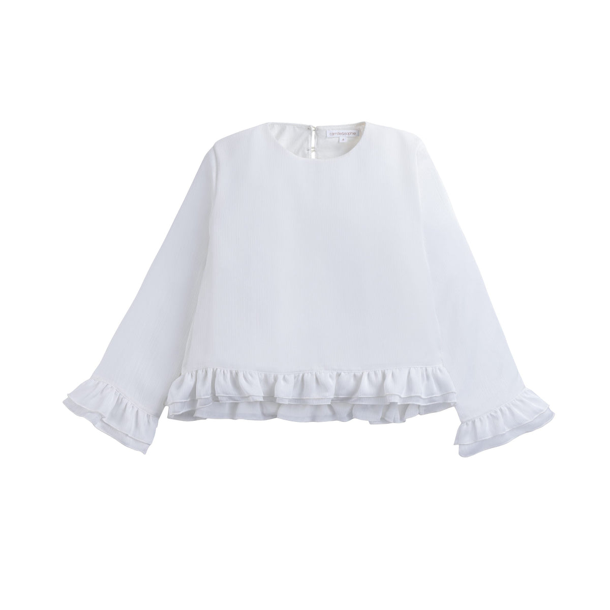 Blusa Niña Seda Palo Lira