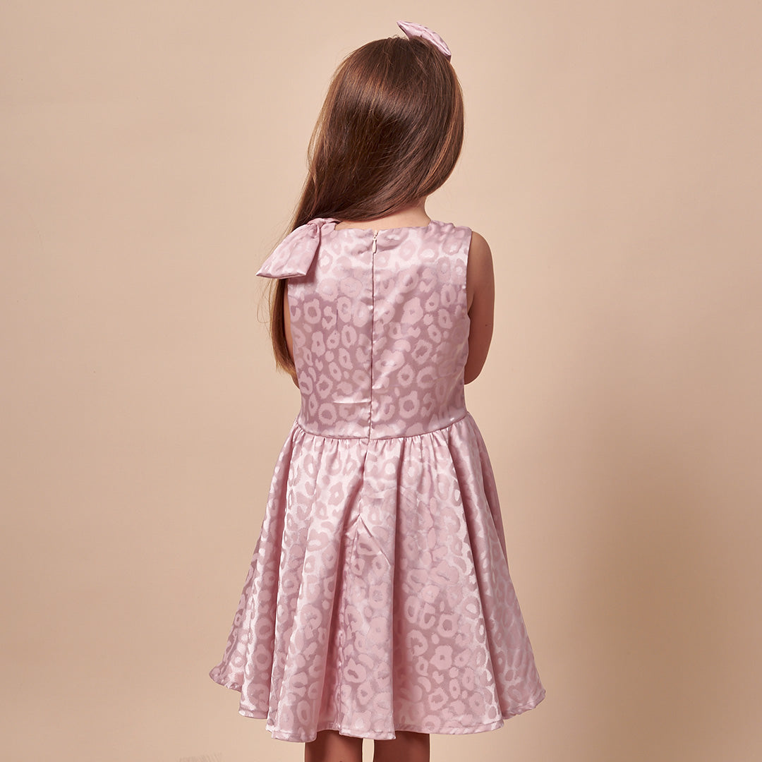 Vestido Niña Rose Jacquard