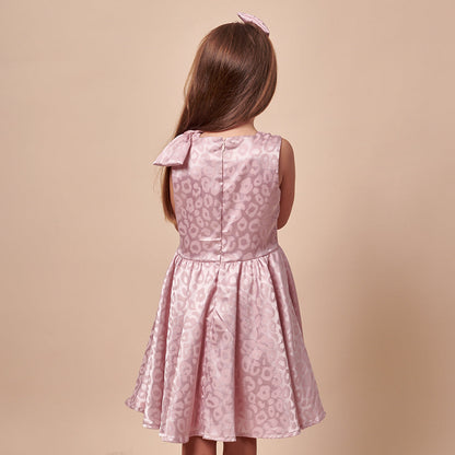 Vestido Niña Rose Jacquard