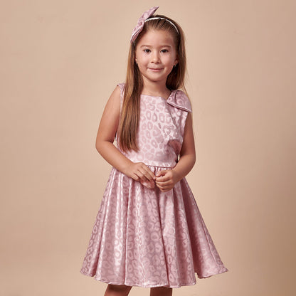 Vestido Niña Rose Jacquard