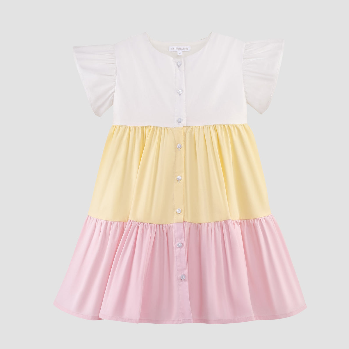 Vestido Tricolor - Niña