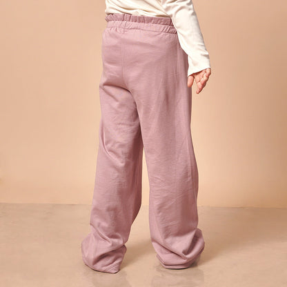 Pantalón Niña 100% Algodón Lilac