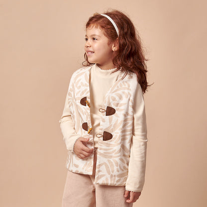 Chaleco Niña Carnerito Estampado
