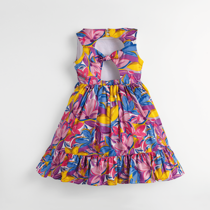 Vestido estampado - Niña