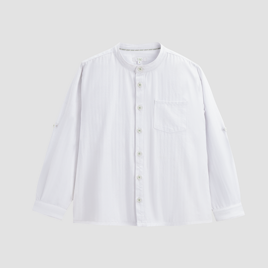 Camisa Cuello Nerú - Teens