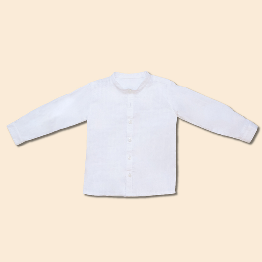 Camisa bebé Niño Cuello Nerú 100% Algodón