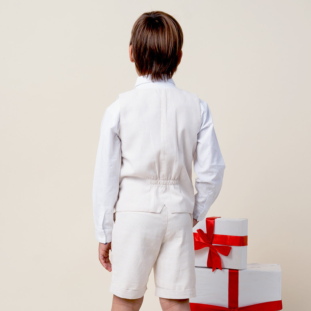 Set Niño Camisa, Bermuda y Chaleco Adriel