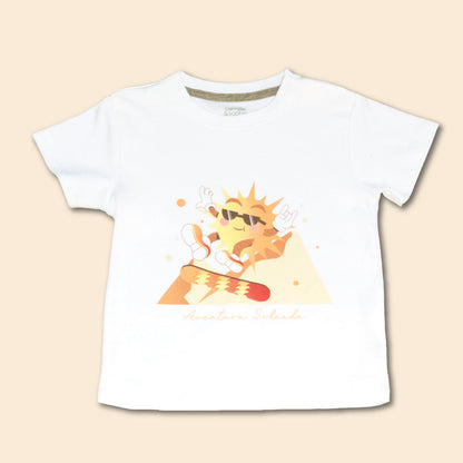 Polo Bebé Niño Estampado Happy Sun
