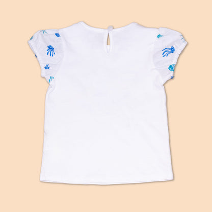 Polo Bebé Niña Estampado 100% Algodón Pima Jelly