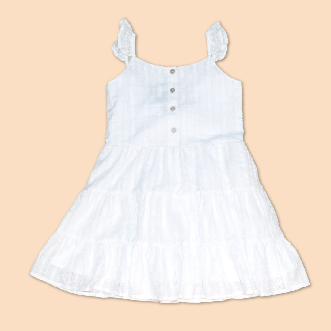 Vestido Niña Blanco Calma