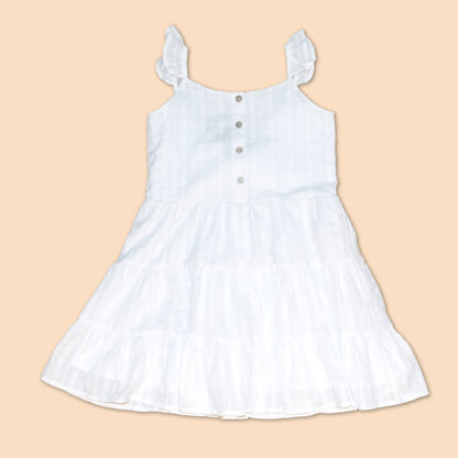 Vestido Niña Blanco Calma