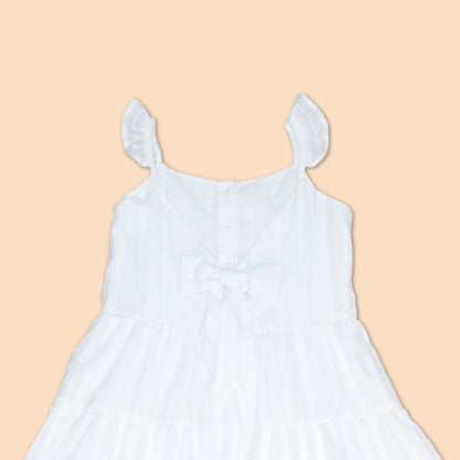 Vestido Niña Blanco Calma