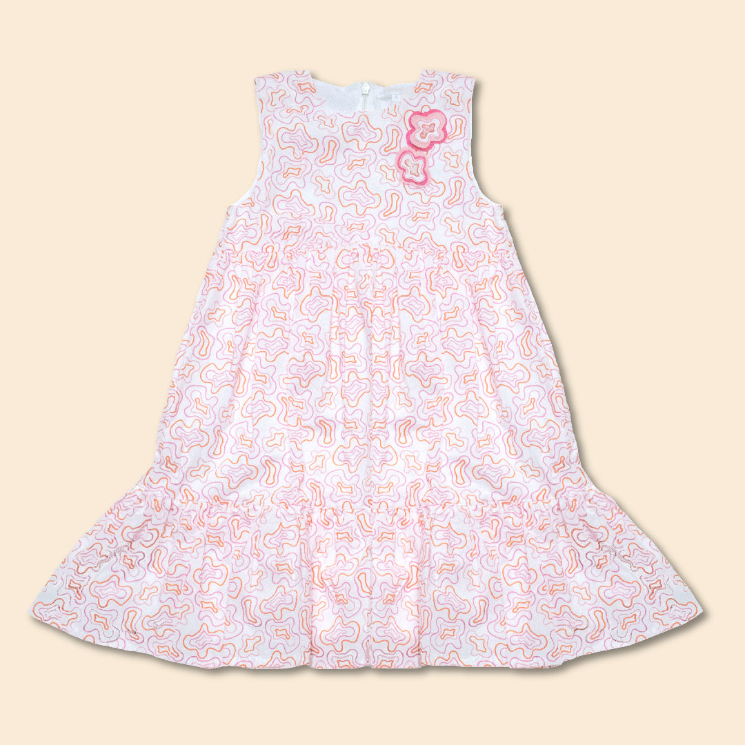 Vestido Niña Estampado 100% Algodón Carnaval