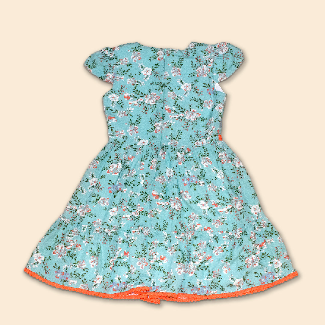 Vestido Niña Estampado Gardenia