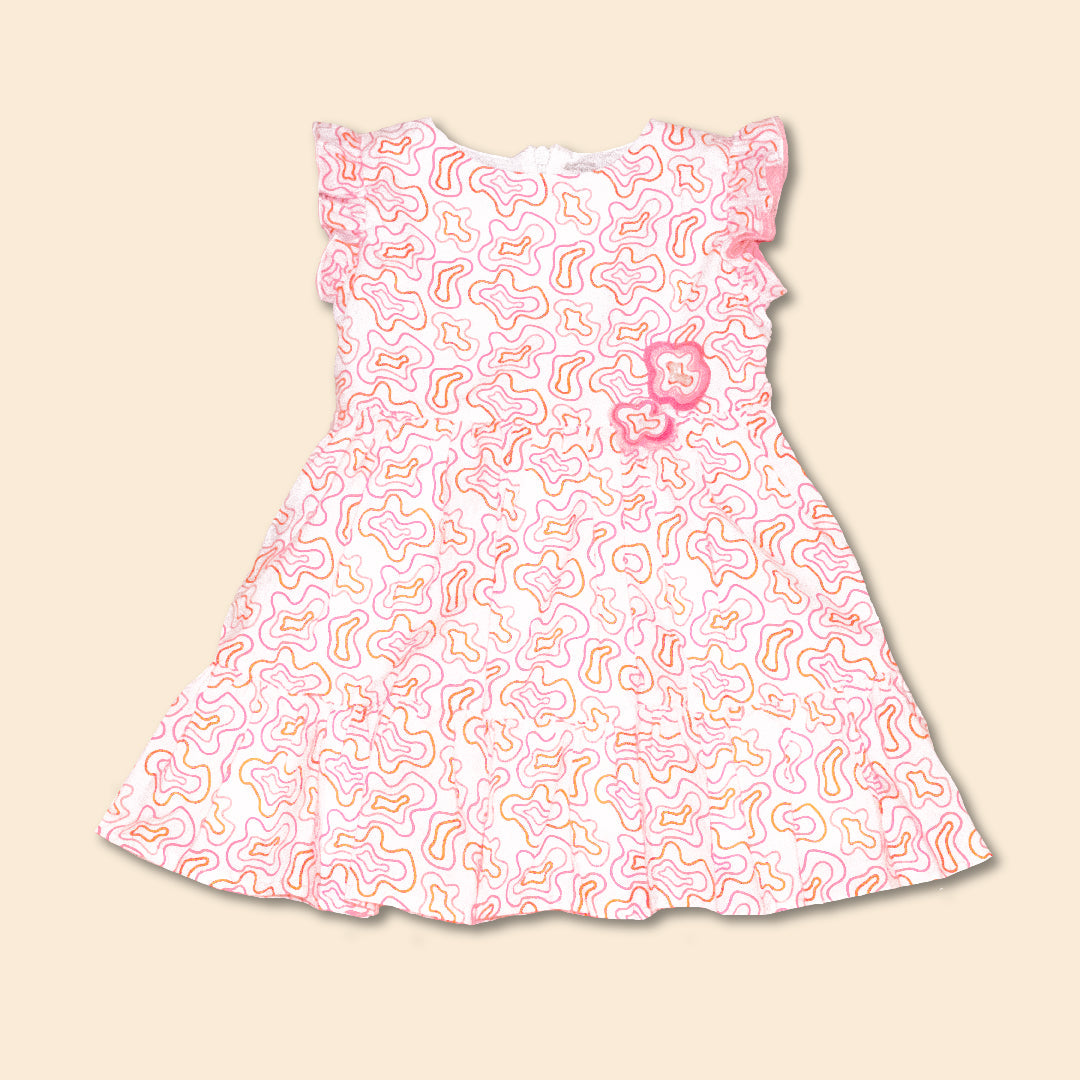 Vestido Bebé Niña Estampado 100% Algodón Joy