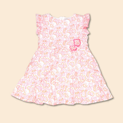 Vestido Bebé Niña Estampado 100% Algodón Joy