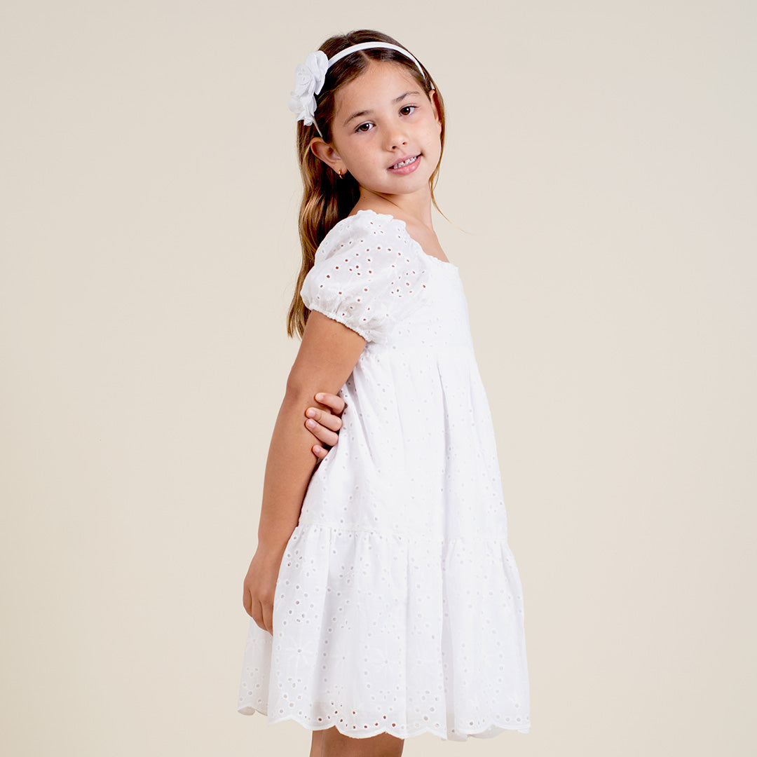 Vestido Niña Brodery Magnolia