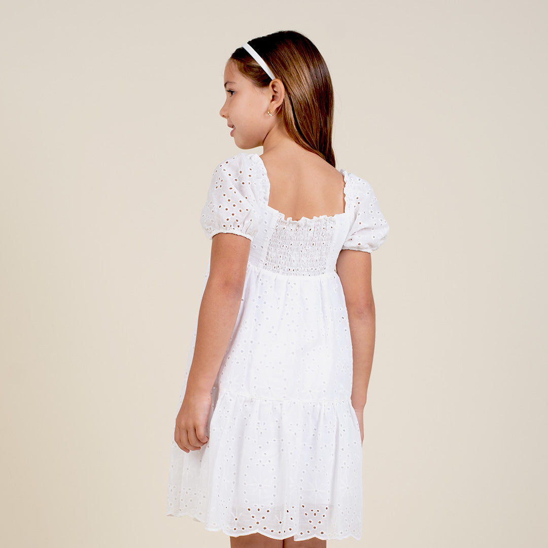 Vestido Niña Brodery Magnolia