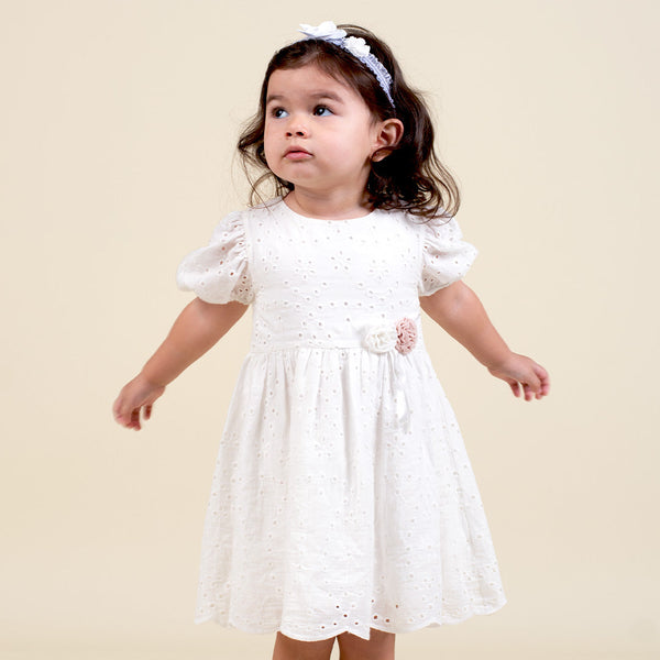 Vestido de Brodery Magnolia - Bebé Niña