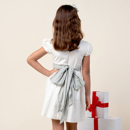 Vestido Fiesta Niña Ivory Oriane